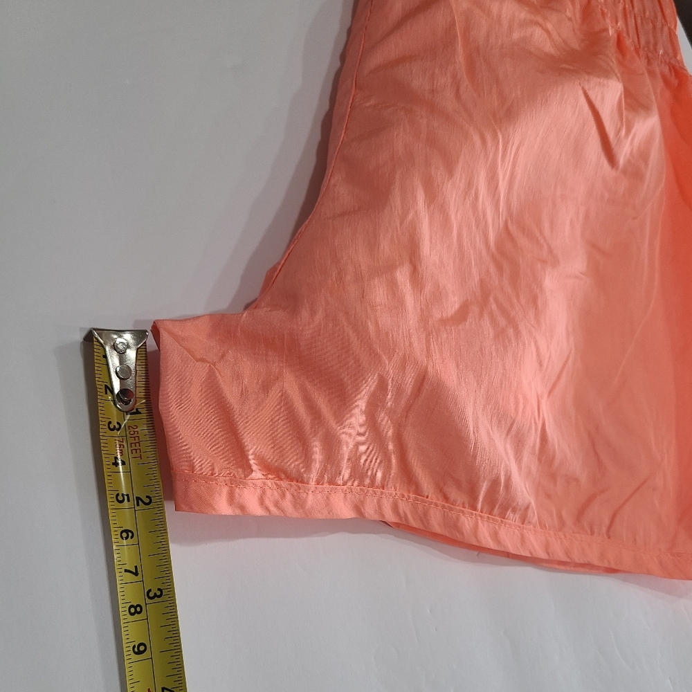 Free people Movement women's shorts size  M peach color - Picture 10 of 11
